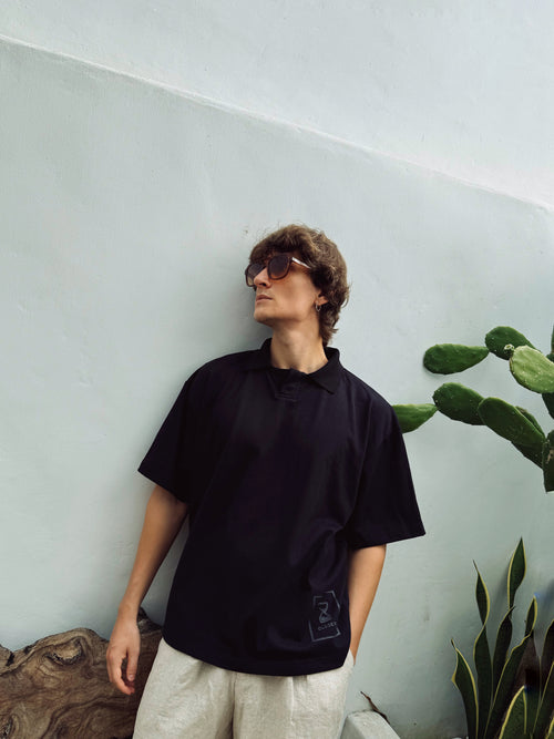 Monogram Boxy Polo