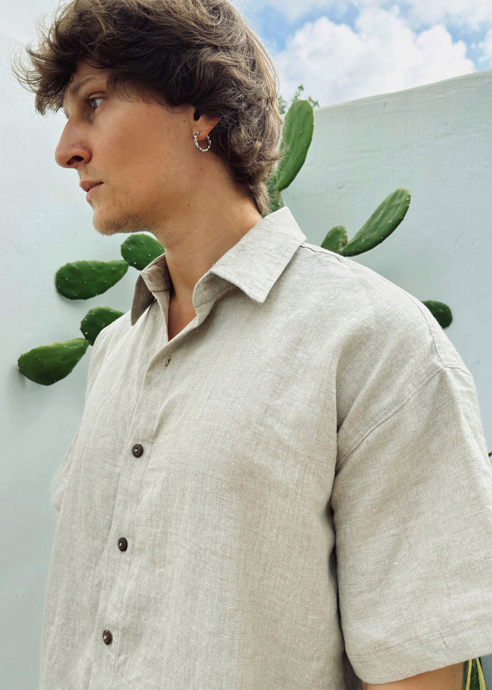 Sand Linen Shirt